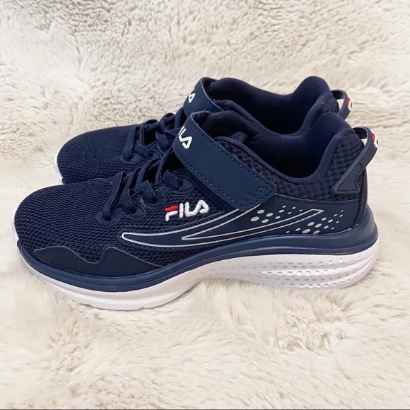Fila Boys Sneakers in Blue - Picture 1 of 6